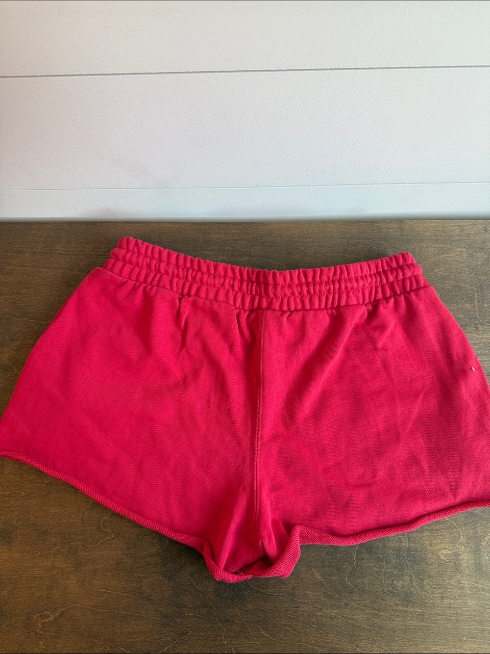 Parke Bright Pink Athletic Drawstring Shorts - Picture 3 of 4